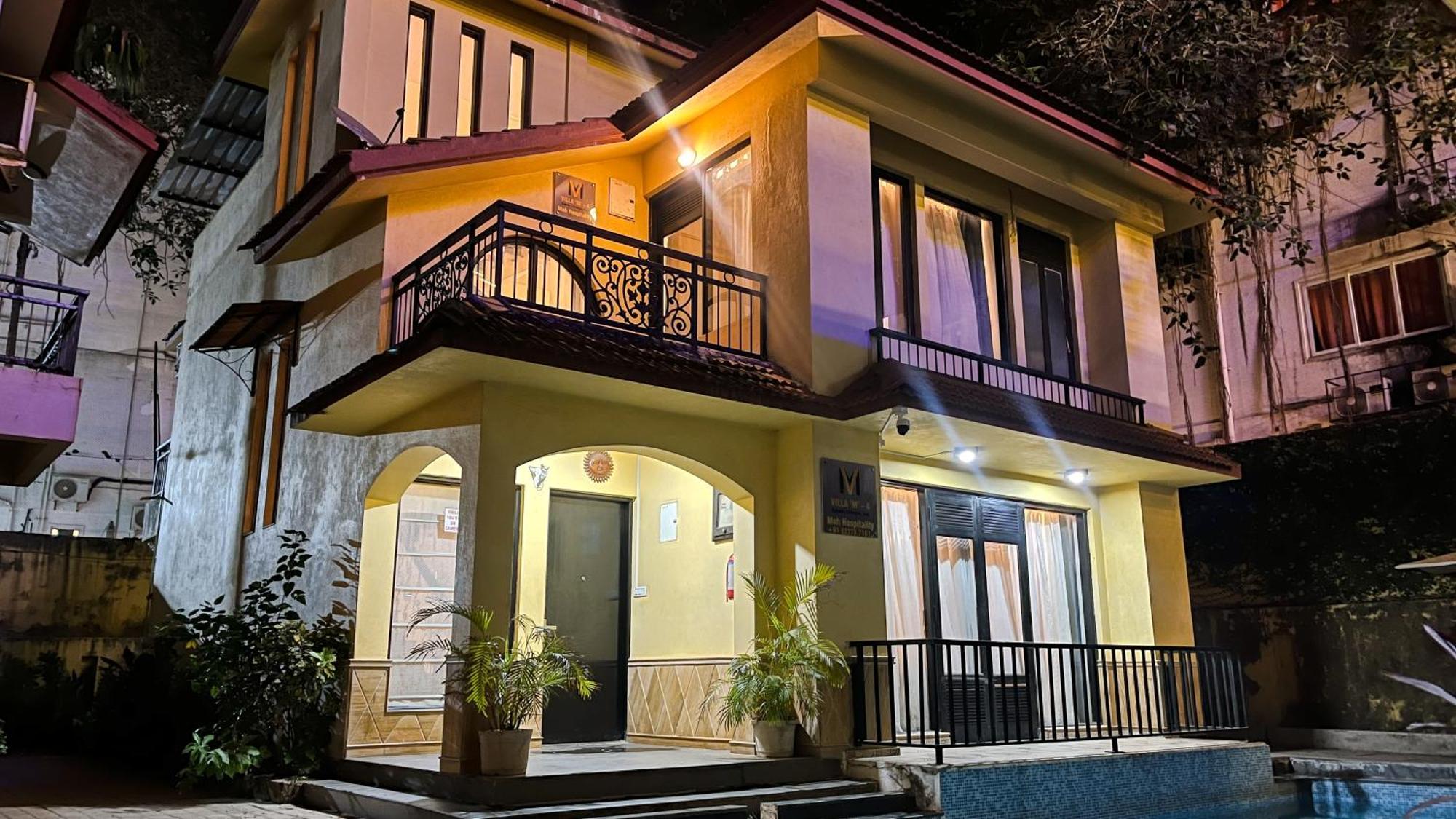 Villa M - Lagoon 4 Calangute 3Bhk Pool Facing, Breakfast Included Старый Гоа Экстерьер фото