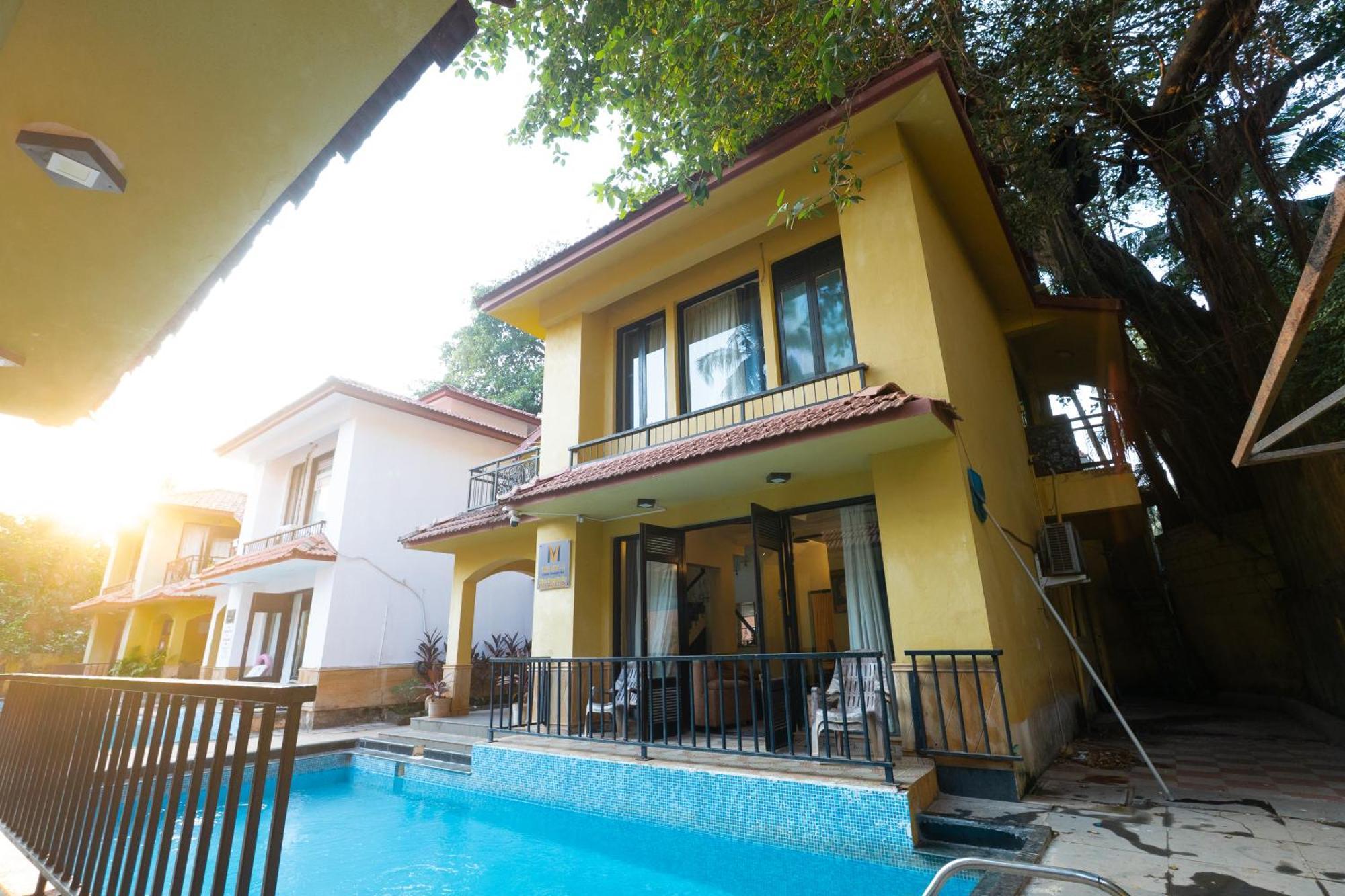 Villa M - Lagoon 4 Calangute 3Bhk Pool Facing, Breakfast Included Старый Гоа Экстерьер фото