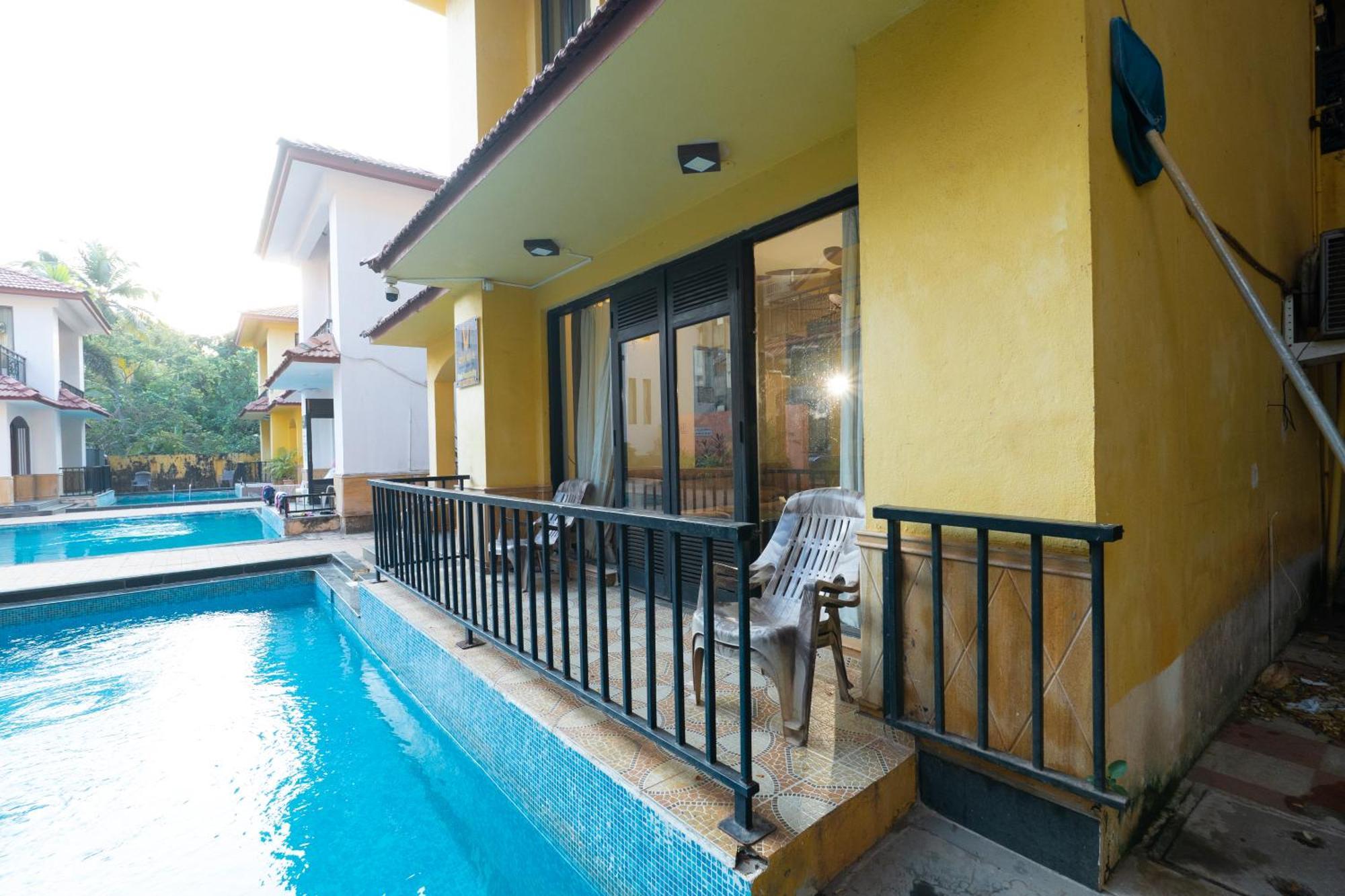 Villa M - Lagoon 4 Calangute 3Bhk Pool Facing, Breakfast Included Старый Гоа Экстерьер фото