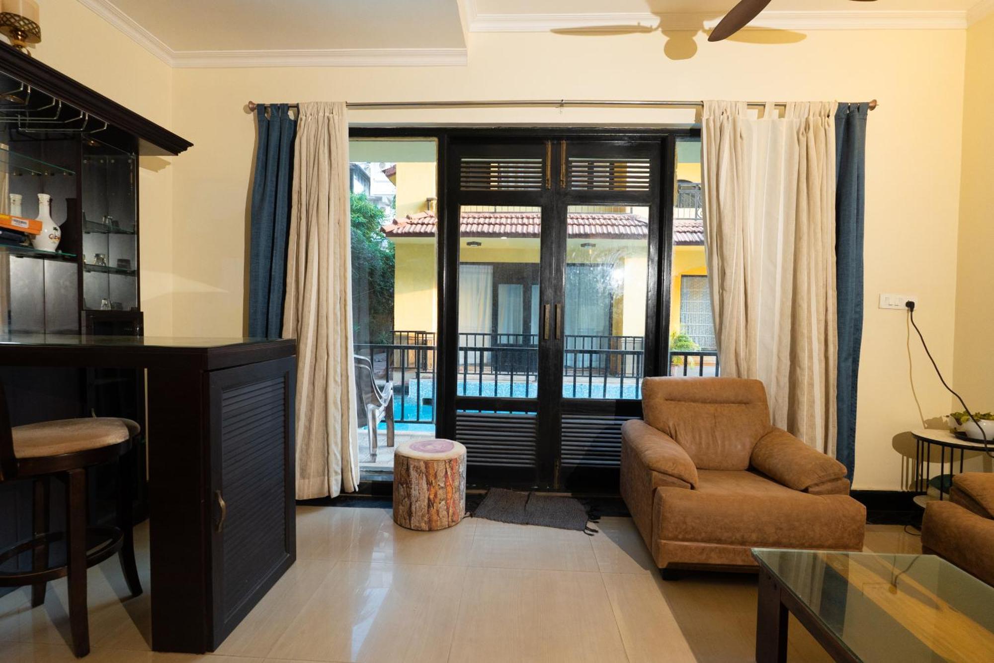Villa M - Lagoon 4 Calangute 3Bhk Pool Facing, Breakfast Included Старый Гоа Экстерьер фото