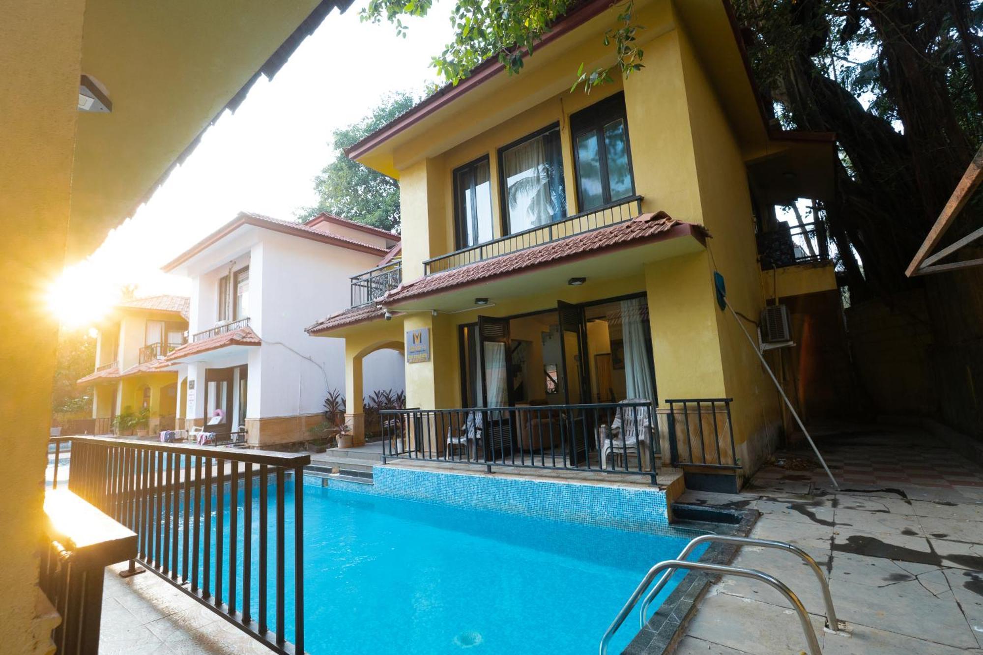 Villa M - Lagoon 4 Calangute 3Bhk Pool Facing, Breakfast Included Старый Гоа Экстерьер фото