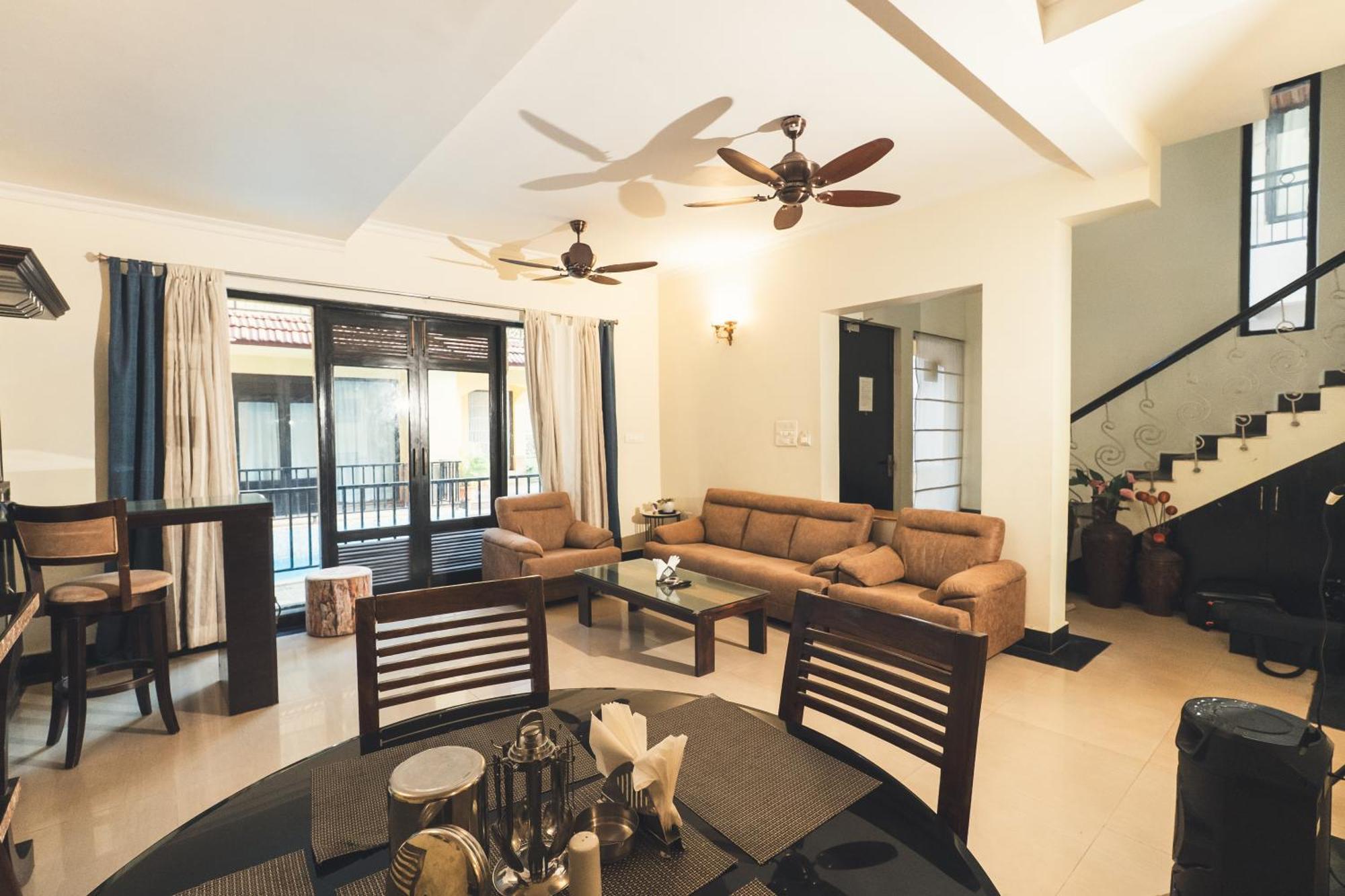 Villa M - Lagoon 4 Calangute 3Bhk Pool Facing, Breakfast Included Старый Гоа Экстерьер фото