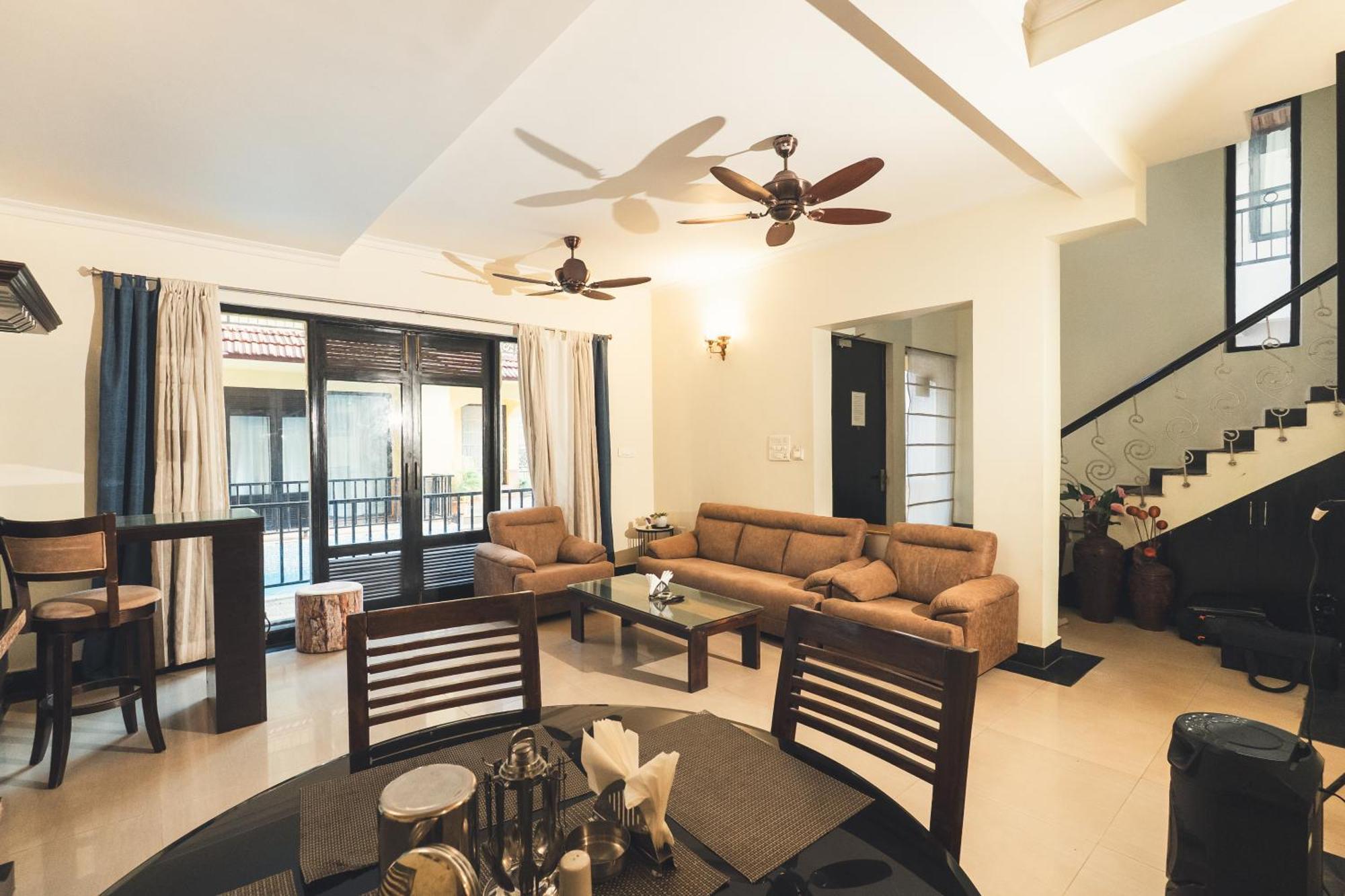 Villa M - Lagoon 4 Calangute 3Bhk Pool Facing, Breakfast Included Старый Гоа Экстерьер фото