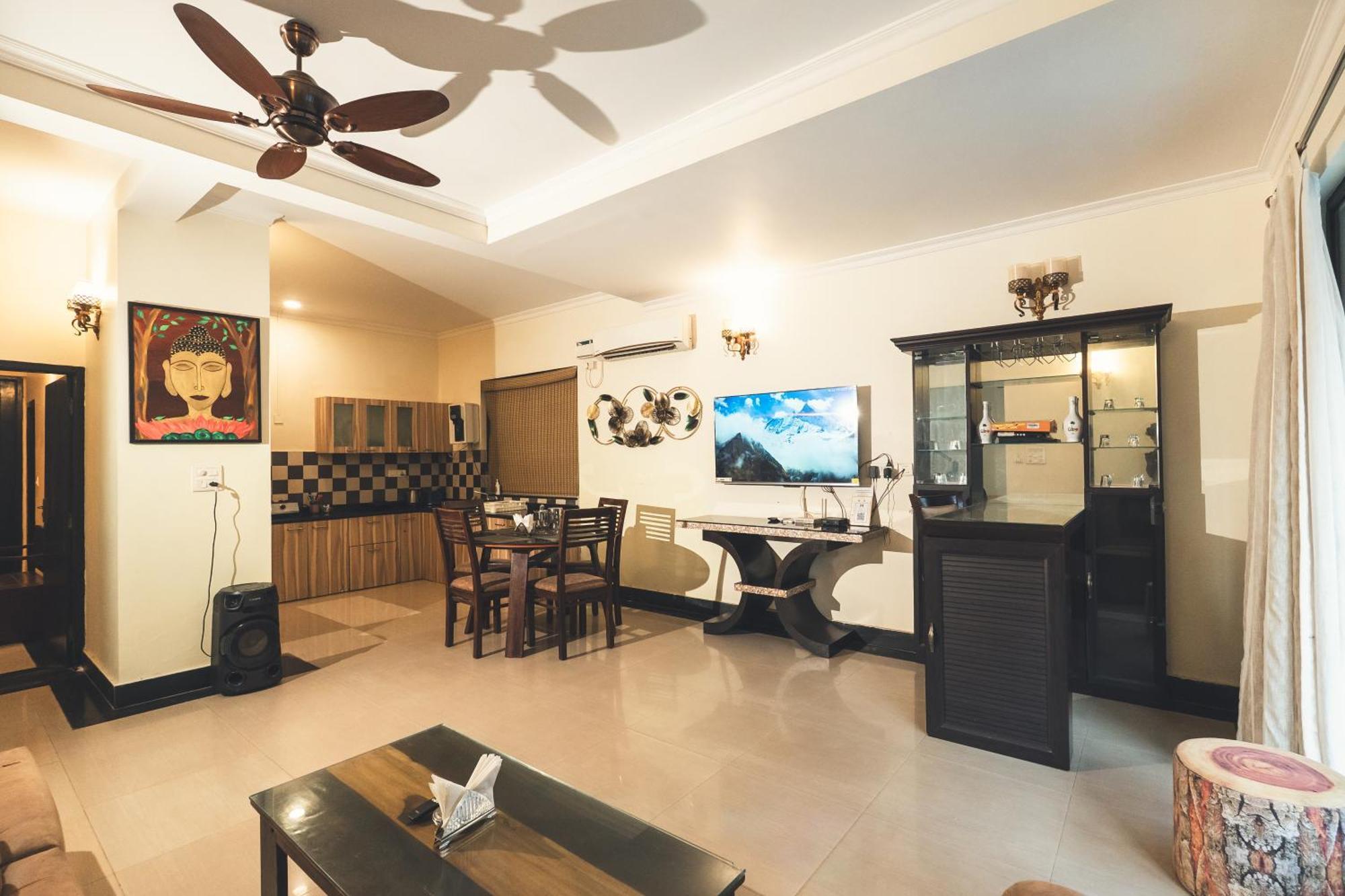 Villa M - Lagoon 4 Calangute 3Bhk Pool Facing, Breakfast Included Старый Гоа Экстерьер фото